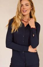 Studio anneloes poppy blouse L zwart travelstof, Zwart, Maat 42/44 (L), Ophalen of Verzenden, Zo goed als nieuw