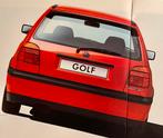 VW GOLF GT / SYNCHRO 1984 Autofolder, Volkswagen, Zo goed als nieuw, Verzenden, VW GOLF