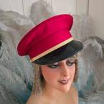 Antieke theater hoed pet showgirl piccolo buste mannequin, Ophalen of Verzenden