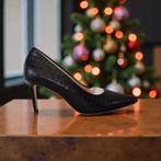 FERAGGIO zwarte leren pumps maat 39 (vallen kleiner!), Pumps, Verzenden, Zwart, Nieuw