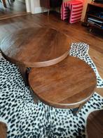 Ronde salontafelset, Huis en Inrichting, Ophalen, 50 tot 100 cm, Rond, 50 tot 100 cm