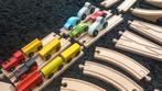 Houten trein rails, Kinderen en Baby's, Speelgoed | Houten speelgoed, Ophalen of Verzenden, Zo goed als nieuw