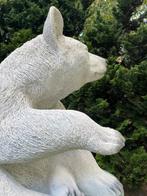 Beeld IJsbeer, tuin, gazon, vijver, zwembad, 60cm, Ophalen, Nieuw, Kunststof, Dierenbeeld