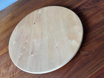 draaiplateau massief hout doorsnee 39 cm beschikbaar voor biedingen