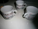 3 Bavaria kopjes jaren 70 met 4 Brabantse kranten opdruk, Ophalen, 1960 tot 1980, Nederland, Krant