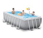 MOET NU WEG Intex Prism Frame 400 x 200 x 100 zwembad, Ophalen, 200 tot 300 cm, 80 tot 120 cm, Zo goed als nieuw