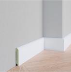 Nieuw - 28,8meter Kraal plint - MDF v313 - 12 x 120 mm, Ophalen, Wit, Overige typen, Nieuw