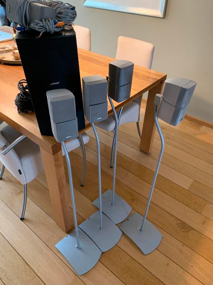 Bose speakerset compleet met subwoofer, Audio, Tv en Foto, Home Cinema-sets, Gebruikt, Overige spelers, 5.1-systeem, 70 watt of meer