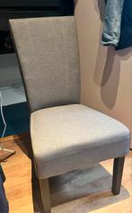 Grijze Stoffen Stoel, Huis en Inrichting, Stoelen, Ophalen, Zo goed als nieuw, Hout, Eén