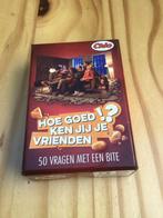 Kaartspel,,hoe goed ken jij je vrienden,,(in verpakking), Ophalen of Verzenden, Nieuw