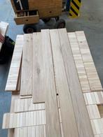 2 laags parket eiken rustiek, Ophalen, Zo goed als nieuw, 25 tot 50 m², Parket