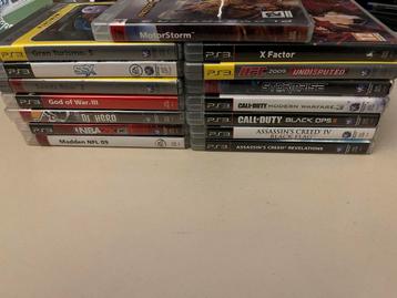 PS3 Games Collectie - Call of Duty, Assassin's Creed + Meer beschikbaar voor biedingen