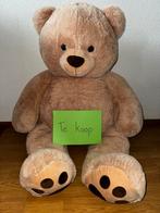 Teddybeer mega groot XXL pluchen knuffel 100 cm zittend, Ophalen of Verzenden, Zo goed als nieuw, Beer