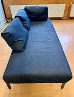 Modern Blue Lounge Sofa, Huis en Inrichting, Banken | Sofa's en Chaises Longues, Ophalen, Gebruikt, Tweepersoons, 75 tot 100 cm