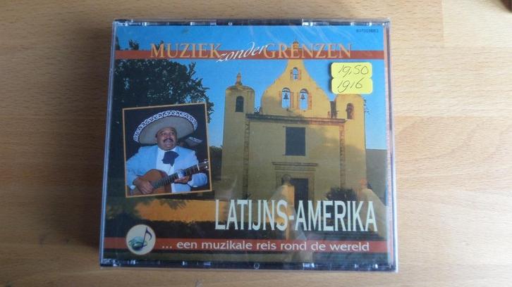 Muziek zonder Grenzen Latijns Amerika in een 3 cd box, Cd's en Dvd's, Cd's | Latin en Salsa, Nieuw in verpakking, Ophalen of Verzenden