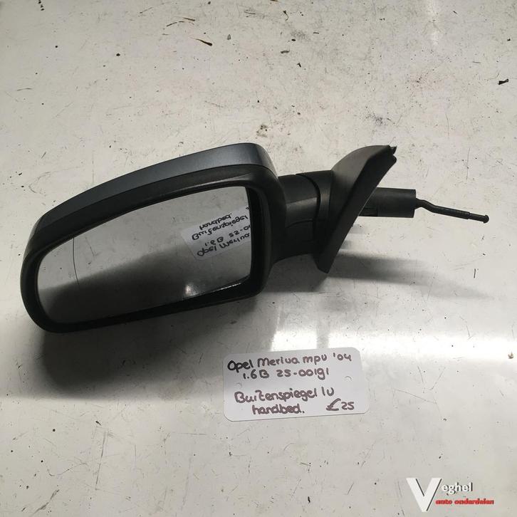 Opel Meriva 1.6 B  2004 2500191 handbed Buitenspiegel Links, Auto-onderdelen, Spiegels, Gebruikt, Ophalen of Verzenden