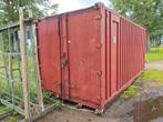 20ft zeecontainer met slede, slot en stroom/verlichting, Ophalen