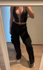Cargo broek Bershka maat 36, Kleding | Dames, Verzenden, Zwart, Bershka, Zo goed als nieuw