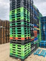 Kunststof / plastic pallets 100x120cm, Doe-het-zelf en Verbouw, Kratten en Dozen, Gebruikt, Ophalen