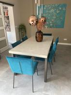 Xooon betonlook eettafel 190 x 90, Huis en Inrichting, Tafels | Eettafels, Zo goed als nieuw, Vijf personen of meer, 150 tot 200 cm