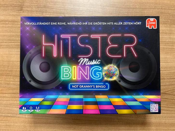 Hitster Music Bingo - Duitse Editie!, Hobby en Vrije tijd, Gezelschapsspellen | Bordspellen, Nieuw, Een of twee spelers, Drie of vier spelers