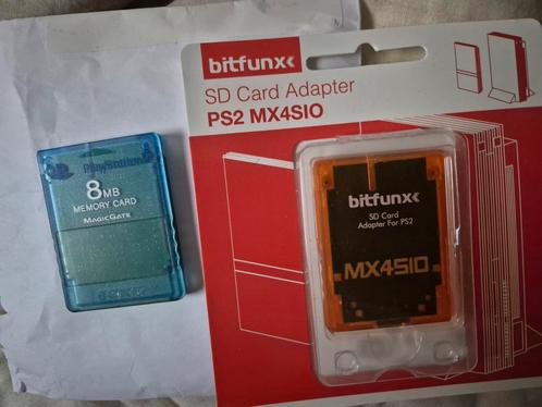 PS2 Free McBoot + MX4SIO (Met Games!!!!), Spelcomputers en Games, Spelcomputers | Sony PlayStation 2, Met 2 controllers, Met games