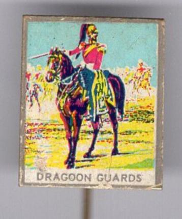 Dragoon Guards plastic speldje ( P_057a ) beschikbaar voor biedingen