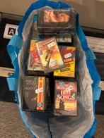 Boodschappentas vol met tapes, Ophalen of Verzenden, Zo goed als nieuw