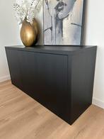 Maatwerk opbergkasten 158 cm breed – echt fineer, Ophalen, Zo goed als nieuw, Minder dan 100 cm, Overige houtsoorten