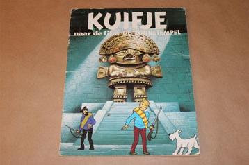 Kuifje - Naar de film De Zonnetempel - met poster 1976 beschikbaar voor biedingen