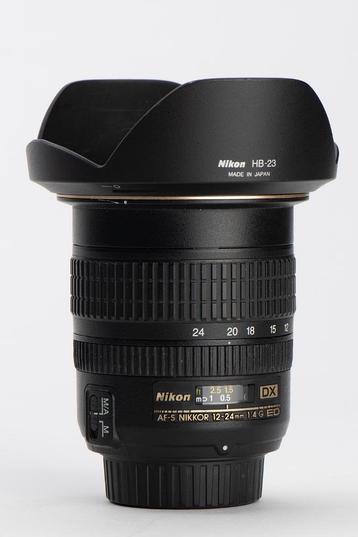 Nikon AF-S 12-24mm F4.0 G IF-ED DX beschikbaar voor biedingen