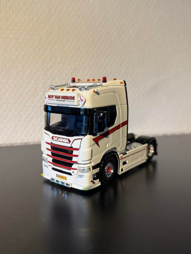 WSI Scania R530 van Roy van Merode, Ophalen of Verzenden, Zo goed als nieuw, Bus of Vrachtwagen, Wsi