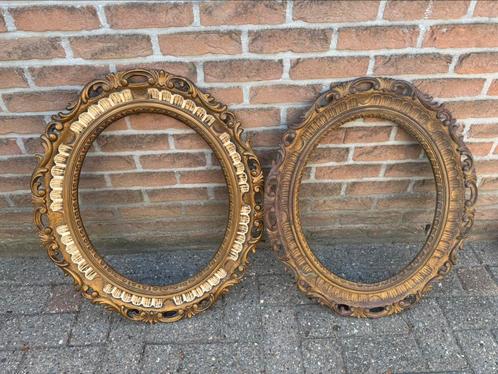 Kunstof lijsten 2x afmeting 70/50 cm, Huis en Inrichting, Woonaccessoires | Lijsten, Gebruikt, 50 tot 75 cm, 50 tot 75 cm, Kunststof