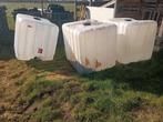 Gratis 1 Ibc 1000 liter, zit nog wat bruin spul in, Tuin en Terras, Regentonnen, 150 liter of meer, Ophalen, Zo goed als nieuw