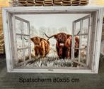 Spatscherm keuken 80x55 cm NIEUW hooglanders, Huis en Inrichting, Ophalen of Verzenden, Nieuw