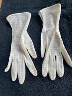 Vintage Cremekleurige Handschoenen, Ophalen of Verzenden, Zo goed als nieuw