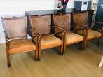 4 stevige antieke fauteuils 85 jaar oud uit 1940, Ophalen