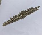 Vintage grote strass oude broche costume Jewelry rhinestones, Ophalen of Verzenden, Overige materialen, Broche