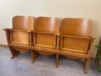Tijsseling's bioscoopstoelen, Huis en Inrichting, Ophalen, Gebruikt, Hout, Drie