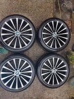 BMW Velgen BMW f10/f11 19 inch met Zomerbanden - 245/40R19, Auto-onderdelen, Banden en Velgen, Banden en Velgen, Personenwagen