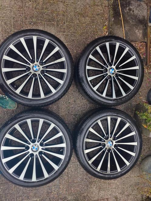 BMW Velgen BMW f10/f11 19 inch met Zomerbanden - 245/40R19, Auto-onderdelen, Banden en Velgen, Banden en Velgen, Zomerbanden, 19 inch