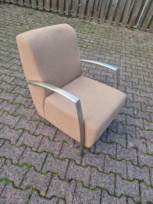 Fauteuil, Huis en Inrichting, Fauteuils, Zo goed als nieuw, Stof, 75 tot 100 cm, 100 tot 125 cm, Ophalen