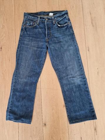Blauwe Levis 501 broek W28 L 30=S. beschikbaar voor biedingen