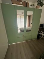 Upcycled kledingkast / wardrobe with lights, Ophalen, Gebruikt, 50 tot 75 cm, 200 cm of meer