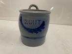 Blauw grijze keulse zoutpot 13,5cm H x 12,5cm D € 50,0, Antiek en Kunst, Antiek | Keramiek en Aardewerk, Ophalen