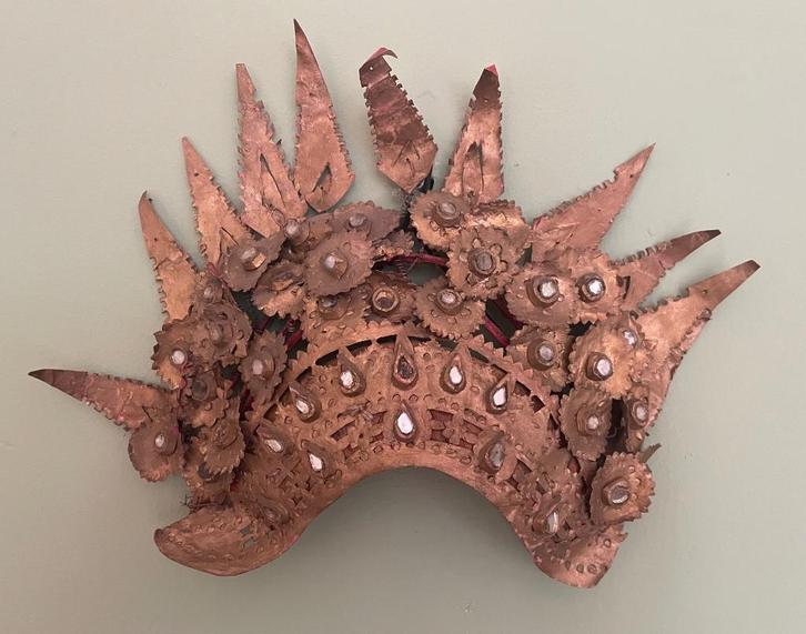 Oude Balinese danskroon Djanger Bali dans Indonesie, Antiek en Kunst, Kunst | Niet-Westerse kunst, Ophalen