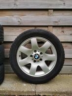 4x Bridgestone Blizzak LM-25 winterband op BMW style 45 velg, Ophalen, Gebruikt, 16 inch, Banden en Velgen