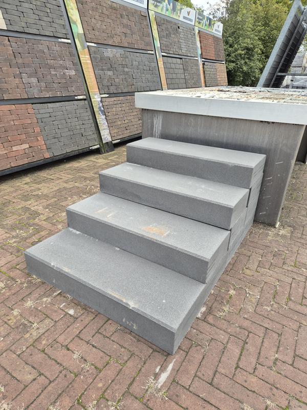 geofacetto traptrede 100x35x15 cannobio, Tuin en Terras, Verzenden, Nieuw, Beton, Overige typen