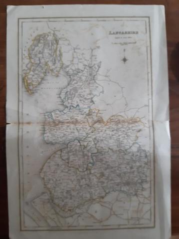 03 / zeldzame gravure uit 1831 van Lancashire - Lanchester beschikbaar voor biedingen
