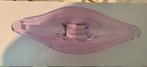 Murano Glazen Schaal - Diep Roze - 52cm x 20 cm., Antiek en Kunst, Antiek | Glas en Kristal, Ophalen